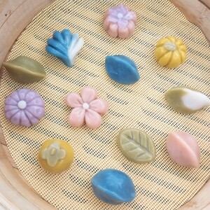 [참진주로컬푸드] 송편만들기 키트(반죽6종, 깨속, 송편몰드)
