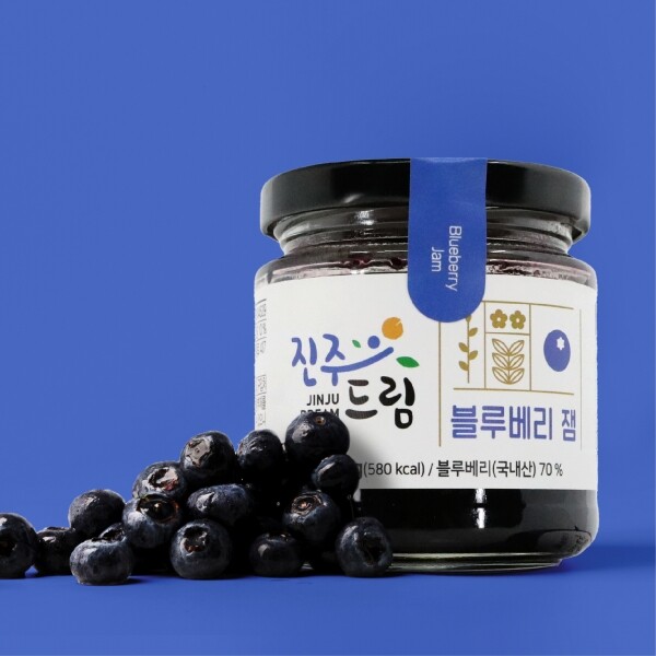 진주드림 쇼핑몰,[베리굼농장] 건강한 무농약 블루베리 잼